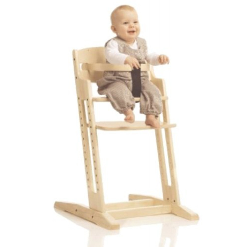 Baby Dan Drevená jedálenská stolička Danchair Natur